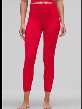 lululemon athletica High-Rise Red Leggings